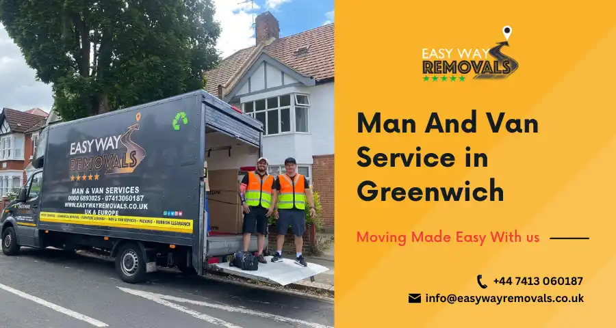 Man and Van Greenwich banner