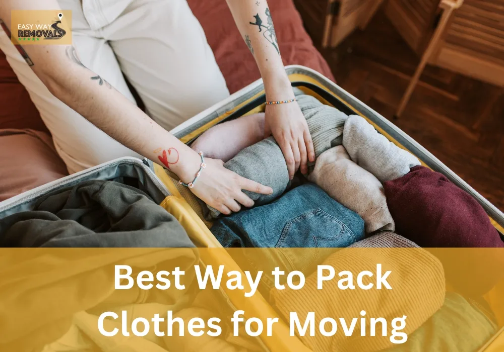 best way to pack clothes for moving