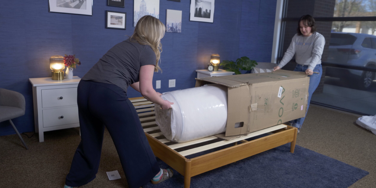 Secure the Mattress for Moving