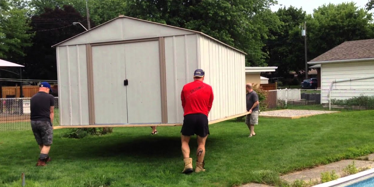 Now, How Do You Move a Storage Shed in Your Backyard