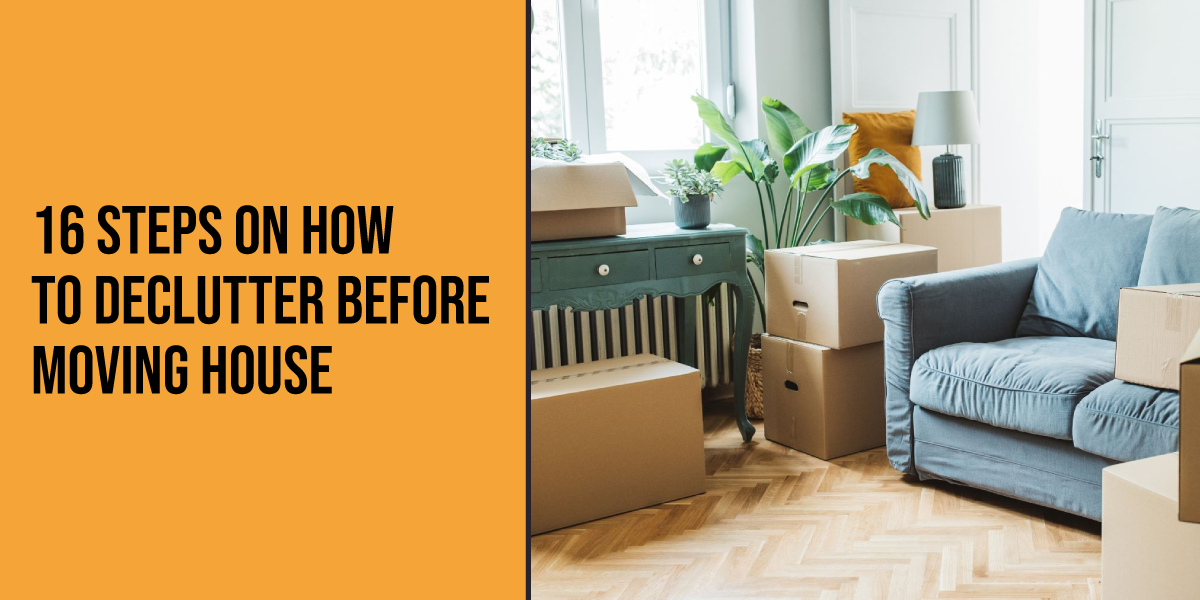 How to Declutter Before Moving House